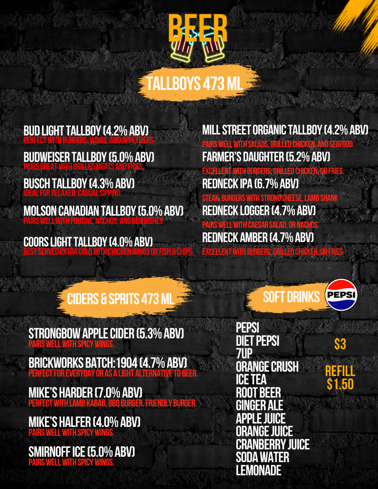 Beer list